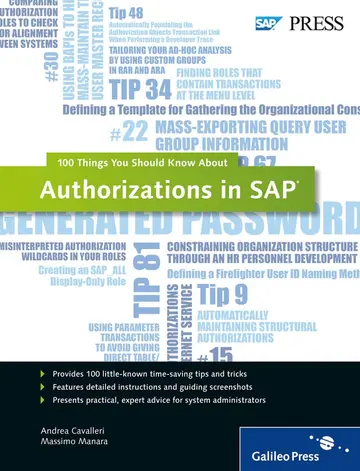 Cover of Authorizations in SAP
