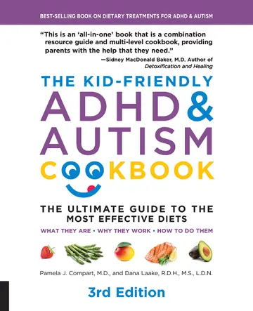 Cover of The Kid-Friendly ADHD & Autism Cookbook, 3rd edition