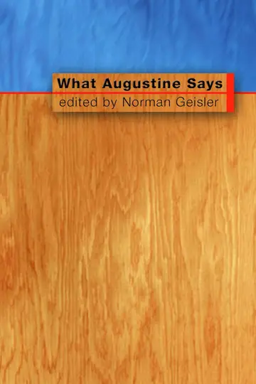 Cover of What Augustine Says