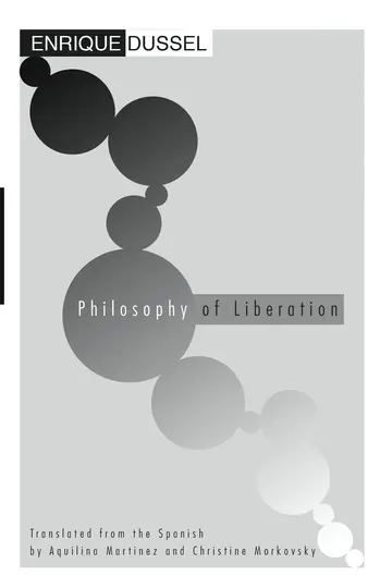 Cover of Philosophy of Liberation