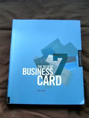 Cover of Best of Business Card Design 7