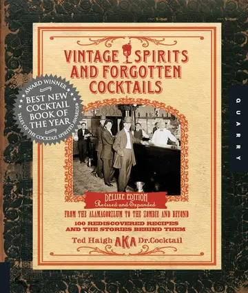 Cover of Vintage Spirits and Forgotten Cocktails