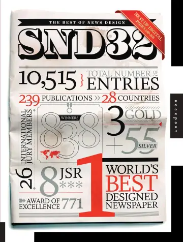 Cover of The Best of News Design 32nd Edition