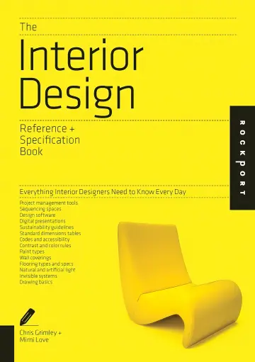 Cover of The interior design reference + specification book