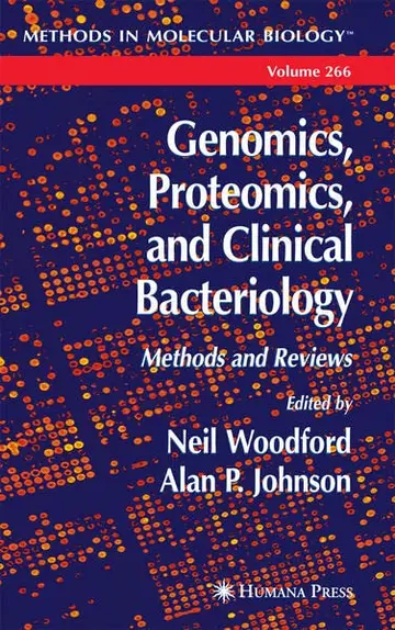 Cover of Genomics,Proteomics,and Ciinical Bacteriology