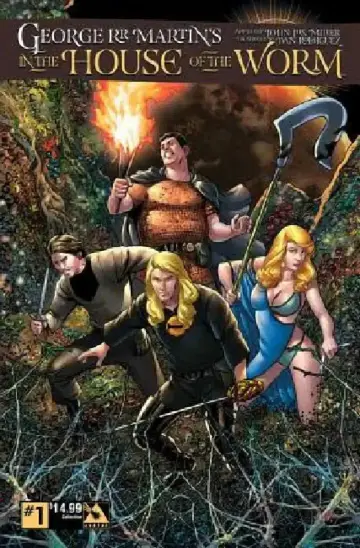 Cover of George R.R. Martin in the House of the Worm