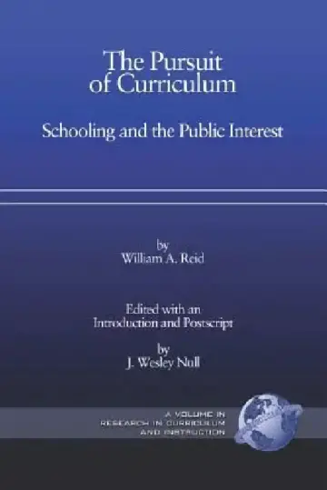 Cover of The Pursuit of Curriculum