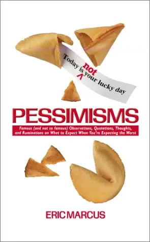 Cover of Pessimisms