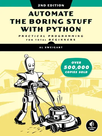 Cover of Automate the Boring Stuff with Python, 2nd Edition