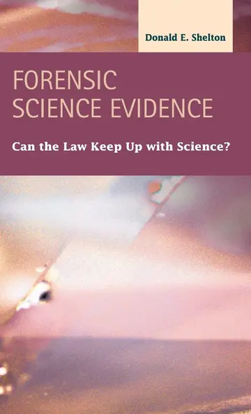 Cover of Forensic Science Evidence