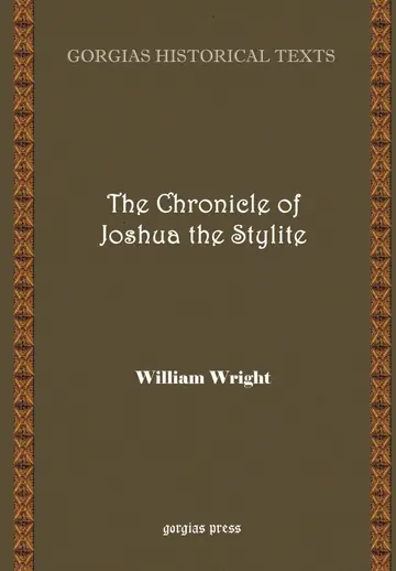 Cover of The Chronicle of Joshua the Stylite