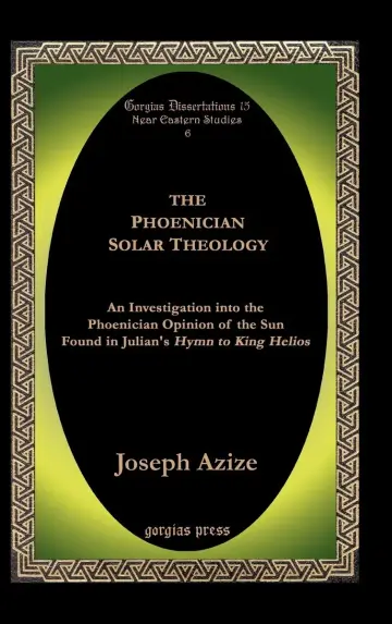 Cover of The Phoenician Solar Theology