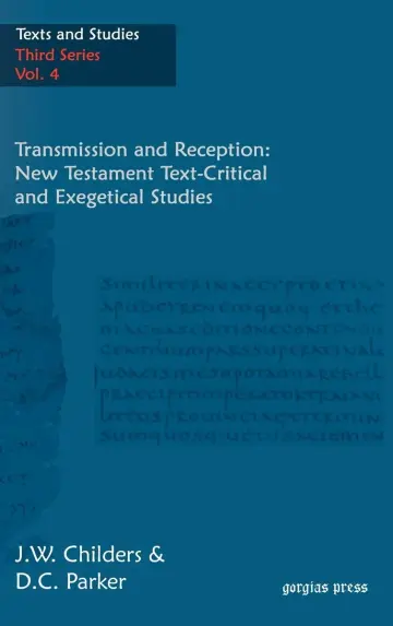 Cover of Transmission and Reception