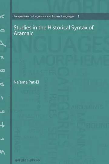 Cover of Studies in the Historical Syntax of Aramaic