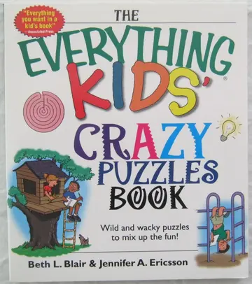 Cover of The Everything Kids' Crazy Puzzles Book