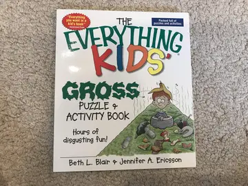 Cover of The Everything Kids' Gross Puzzle & Activity Book