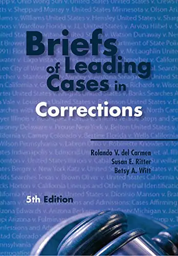 Cover of Briefs of Leading Cases in Corrections