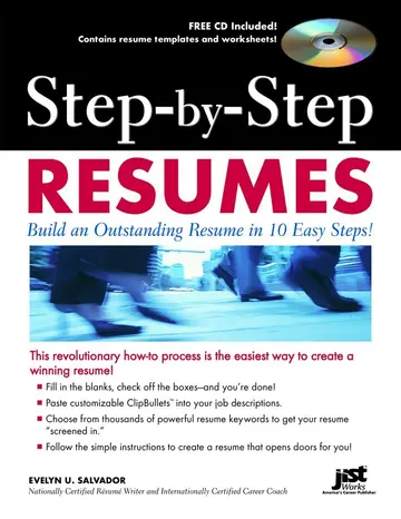 Cover of Step-by-Step Resumes