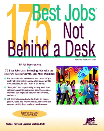 Cover of 175 Best Jobs Not Behind a Desk