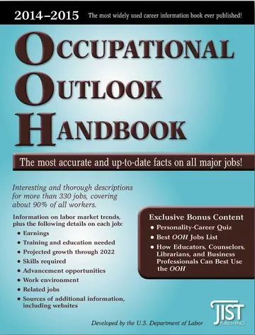 Cover of Occupational Outlook Handbook 2014-2015 (Occupational Outlook Handbook (Jist Works))