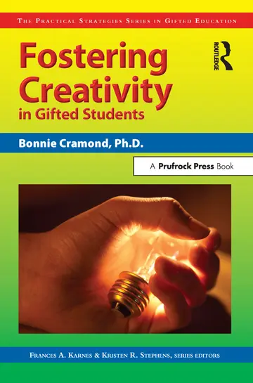 Cover of Fostering Creativity in Gifted Students