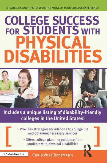 Cover of College Success for Students with Physical Disabilities