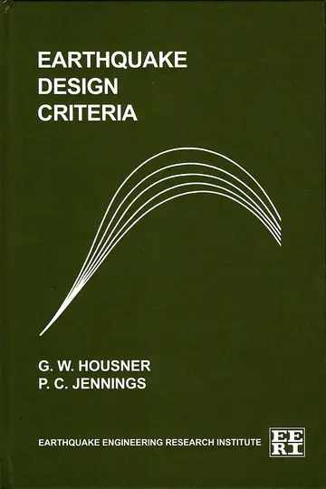 Cover of Earthquake Design Criteria