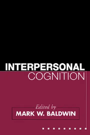 Cover of Interpersonal Cognition