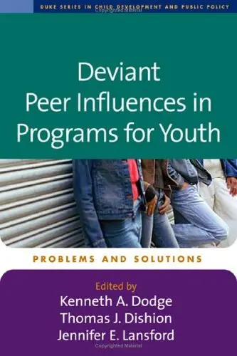 Cover of Deviant Peer Influences in Programs for Youth
