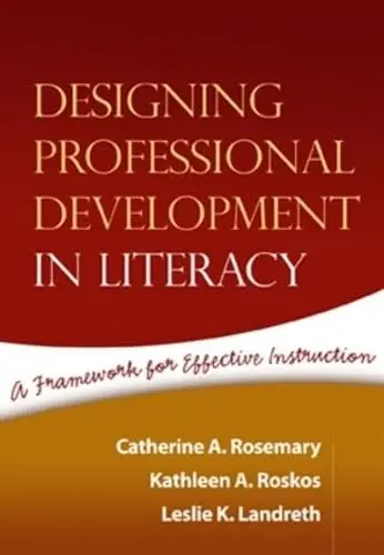 Cover of Designing Professional Development in Literacy