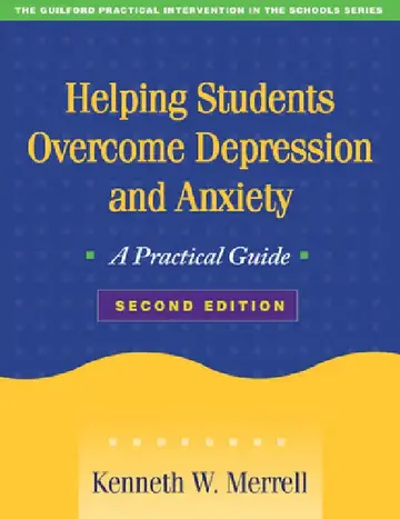 Cover of Helping Students Overcome Depression and Anxiety