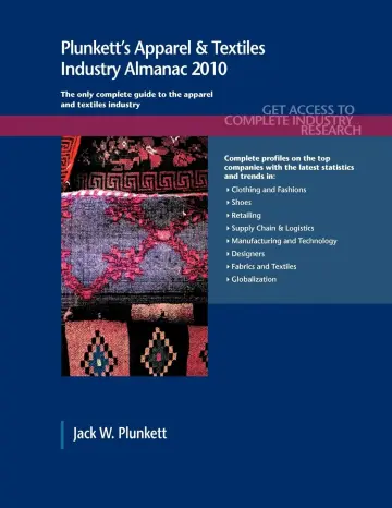Cover of Plunkett's Apparel & Textiles Industry Almanac 2010