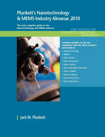 Cover of Plunkett's Nanotechnology & MEMs Industry Almanac 2010