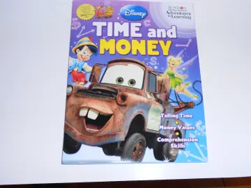Cover of Time and Money Workbook (Disney Adventures in Learning) Grade 2