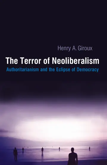 Cover of The Terror of Neoliberalism