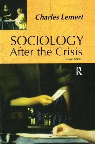 Cover of Sociology After the Crisis