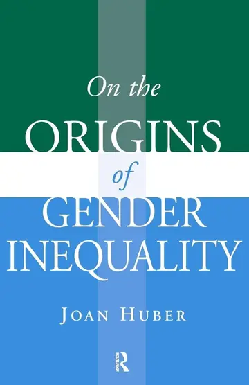 Cover of On the Origins of Gender Inequality