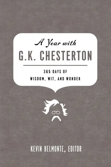 Cover of A Year with G. K. Chesterton