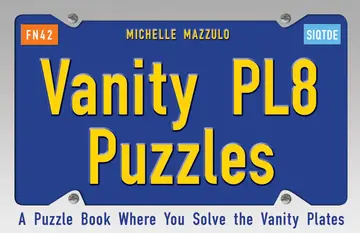 Cover of Vanity PL8 Puzzles