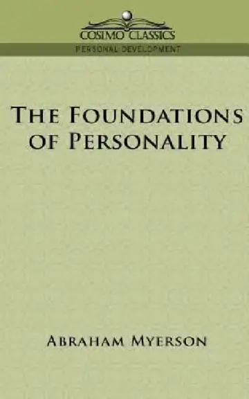 Cover of The Foundations of Personality