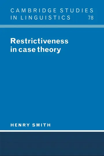 Cover of Restrictiveness in Case Theory