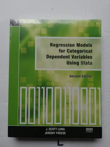 Cover of Regression Models for Categorical Dependent Variables Using Stata
