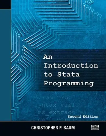Cover of Introduction to Stata Programming