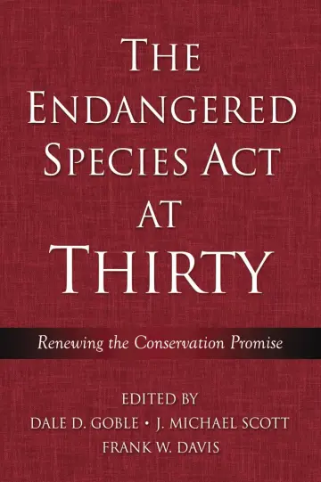 Cover of The Endangered Species Act at Thirty