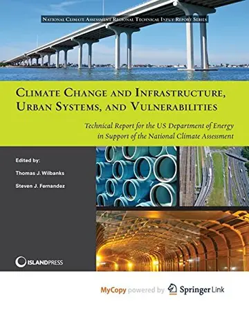Cover of Climate Change and Infrastructure, Urban Systems, and Vulnerabilities