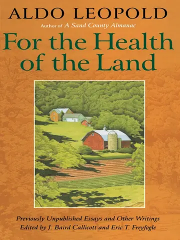 Cover of For the Health of the Land