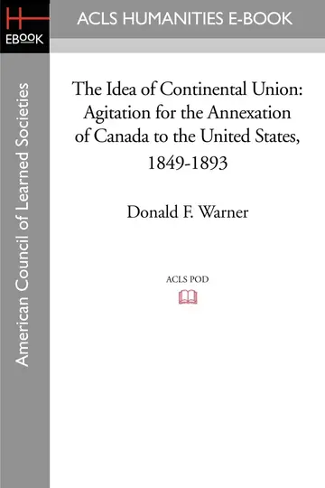 Cover of The Idea of Continental Union