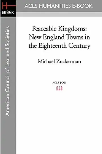 Cover of Peaceable Kingdoms