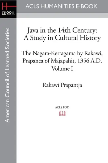 Cover of Java in the 14th Century