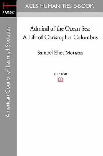 Cover of Admiral of the Ocean Sea